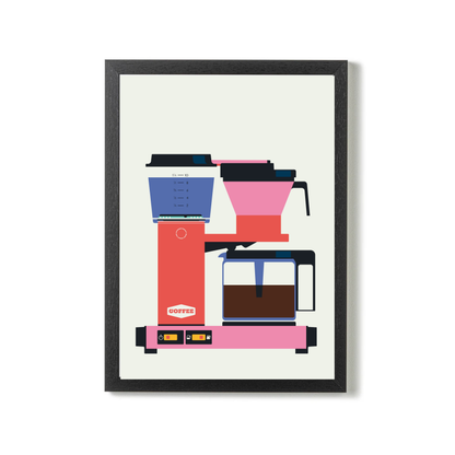 Pastel Coffe Maker by Bo Lundberg