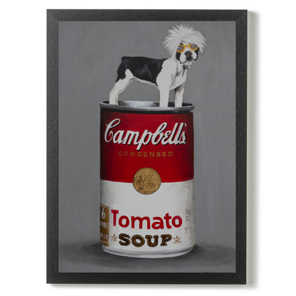 Pop Art Bulldog by Coco Deparis