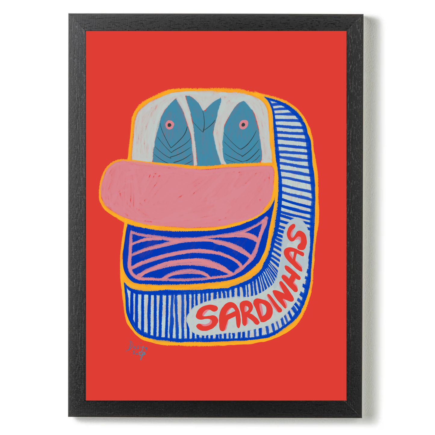 Sardinhas by Alix Campbell Art