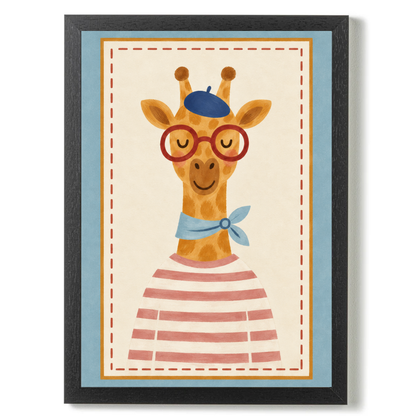 Giraffe by Print Studio By Anya