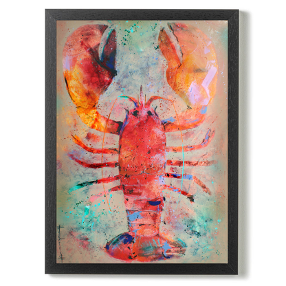 Arty Lobster 1 by STUDIO PAINT-ING