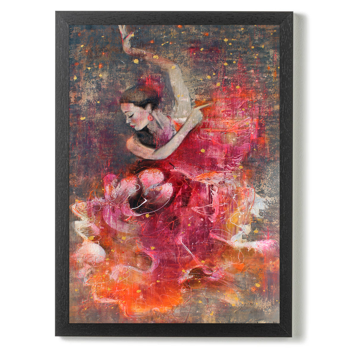 Spanish Danser by STUDIO PAINT-ING