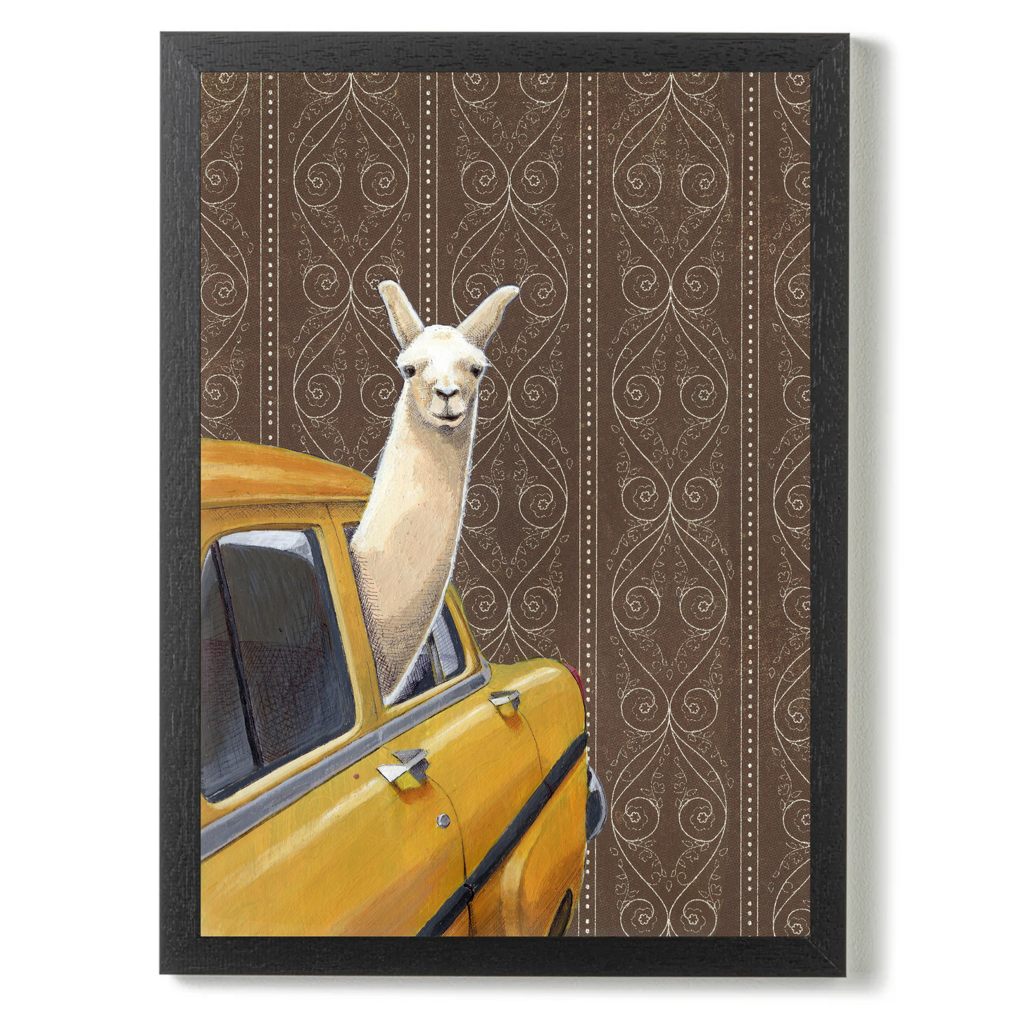 Taxi Llama by Jason Ratliff
