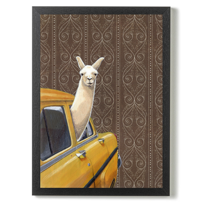 Taxi Llama by Jason Ratliff