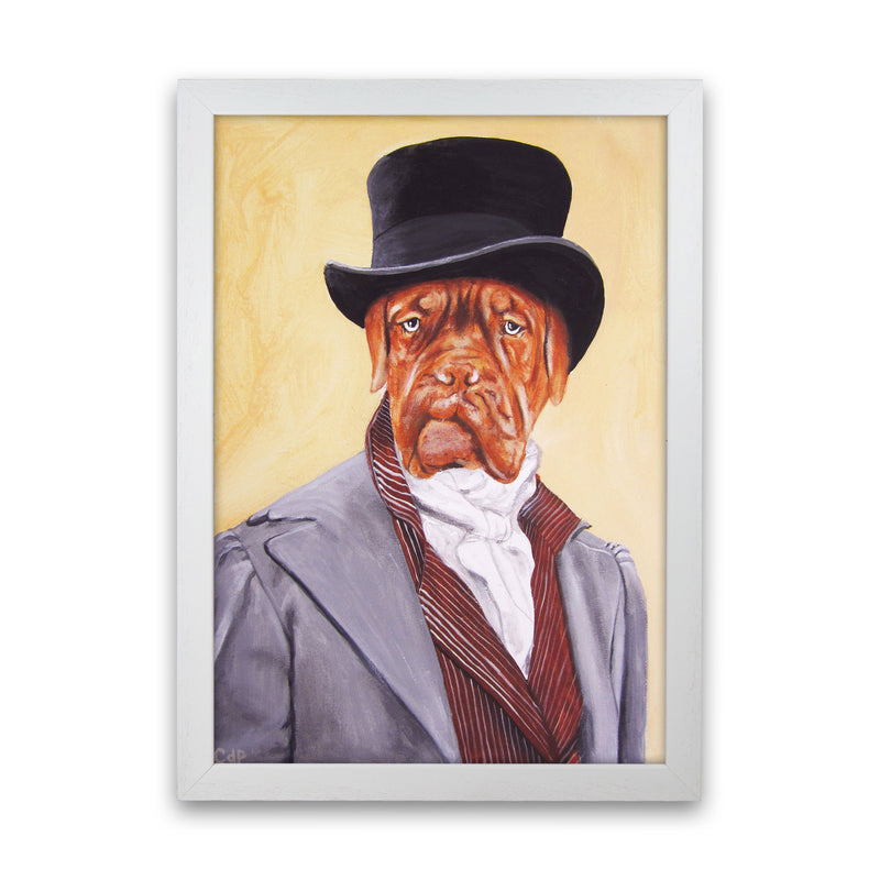 Dog Bordeaux Art Print by Coco Deparis