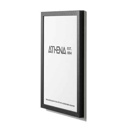 Premium Solid Wood Black Frame