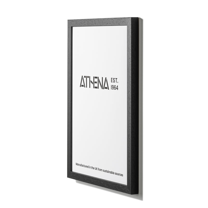 Premium Solid Wood Black Frame