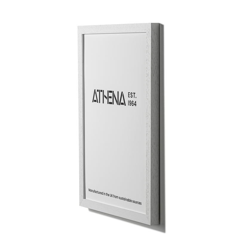 Premium Solid Wood White Frame
