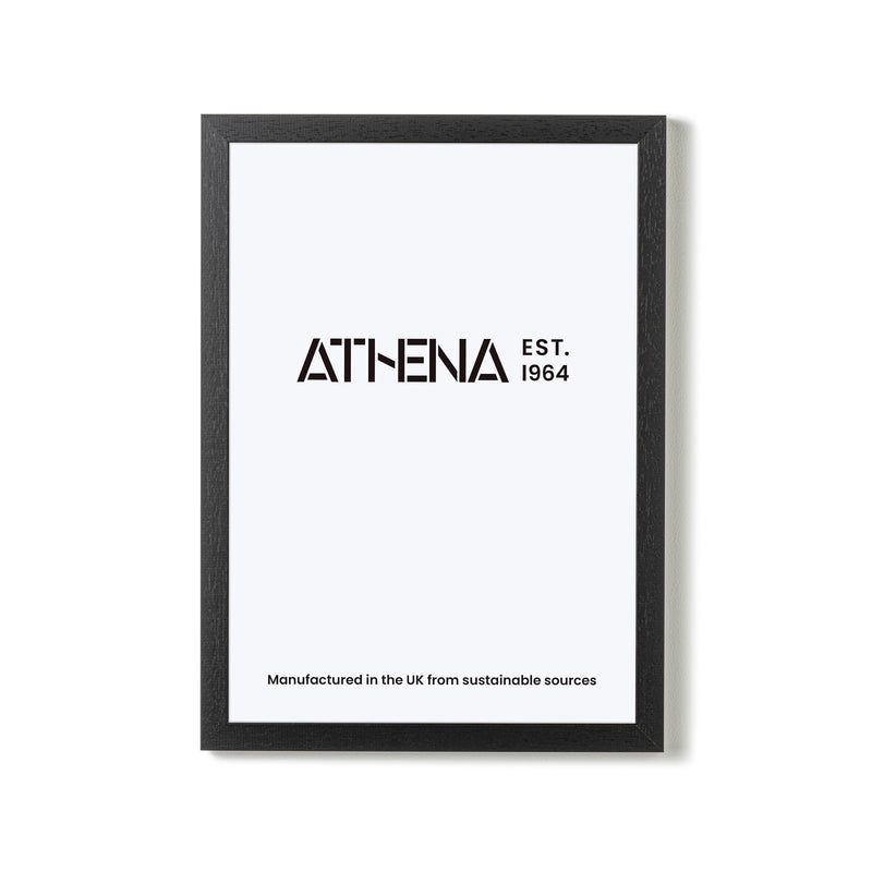 Premium Solid Wood Black Frame