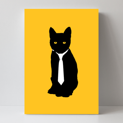 Office Cat by Balazs Solti