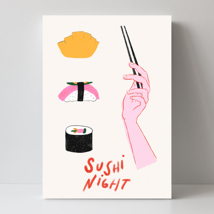 Sushi Night by Ani Vidotto
