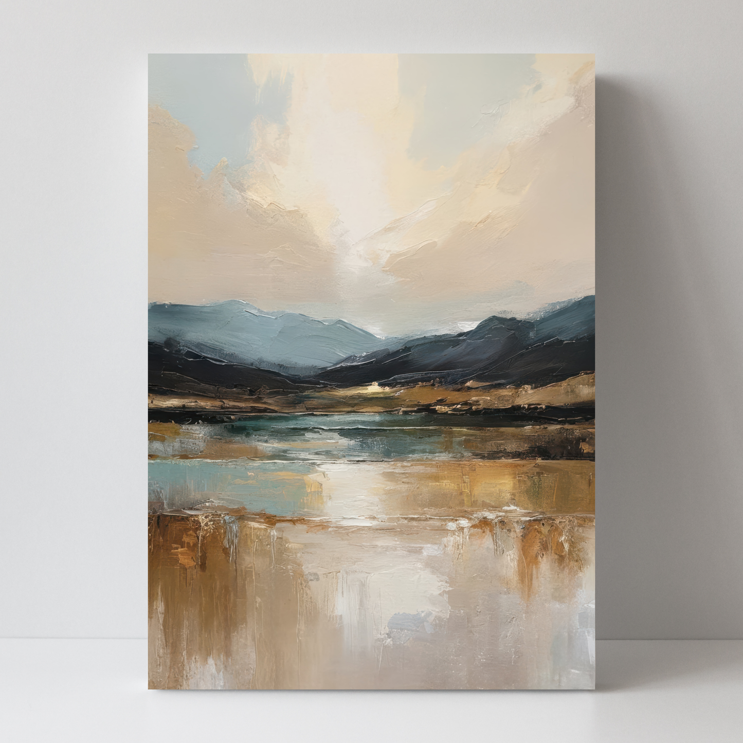 Mountain Valley at Dawn by Alpenglow Workshop