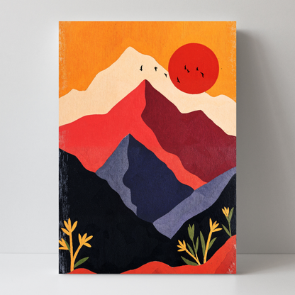Les Alpes by Kubistika