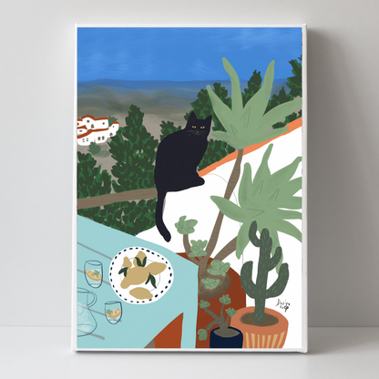 Cactus Garden by Alix Campbell Art