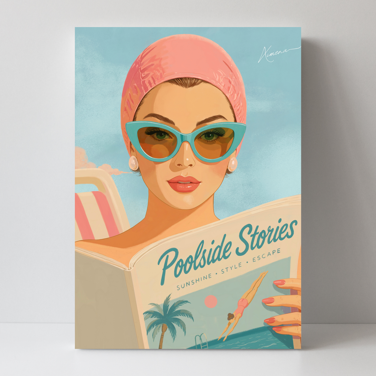 Retro Summer Darling by Ximena Ballantyne