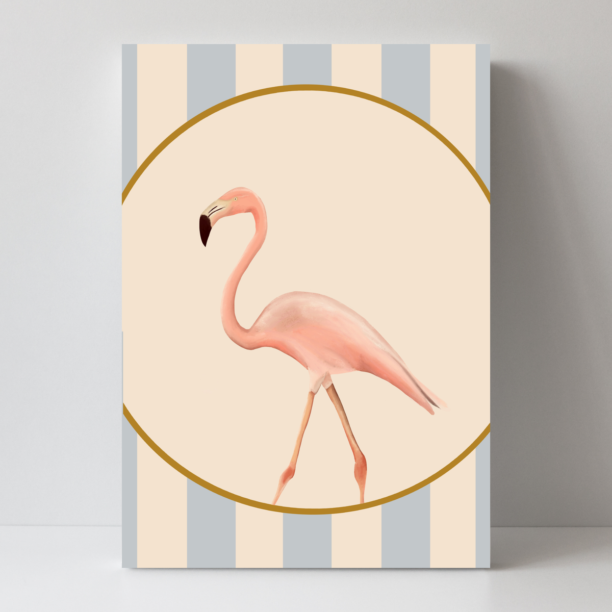 Portrait of a Flamingo by Queen of the Rodeo