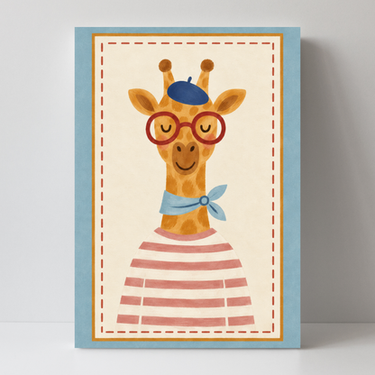 Giraffe by Print Studio By Anya