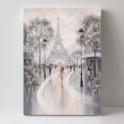 Eiffel Tower Flair of Paris by Isabella Karolewicz