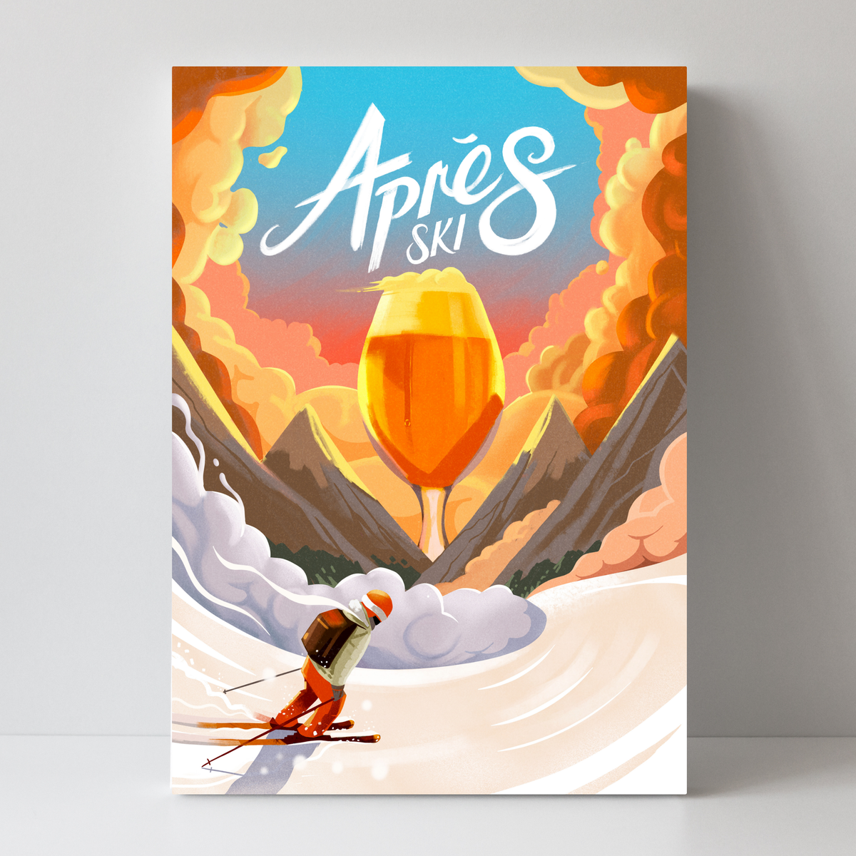 Apres Ski ii by Mark Harrison Prints