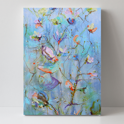 Flowers By Dawn 11 by STUDIO PAINT-ING