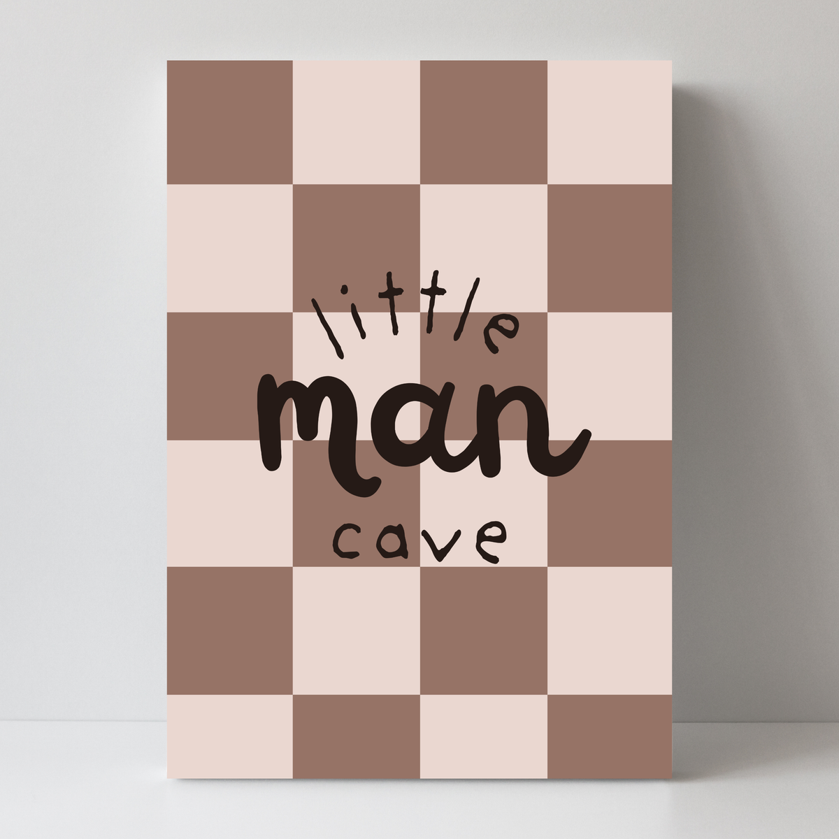 Little Man Cave by Print Studio By Anya