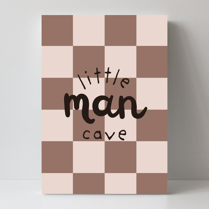 Little Man Cave by Print Studio By Anya
