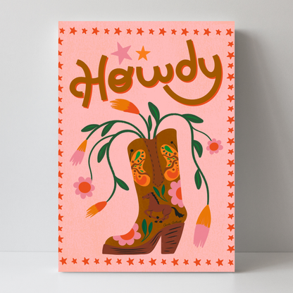 Howdy by Carrie Cantwell