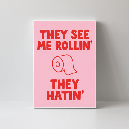 They see me Rollin' by Athena Art