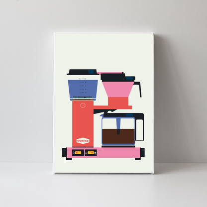 Pastel Coffe Maker by Bo Lundberg
