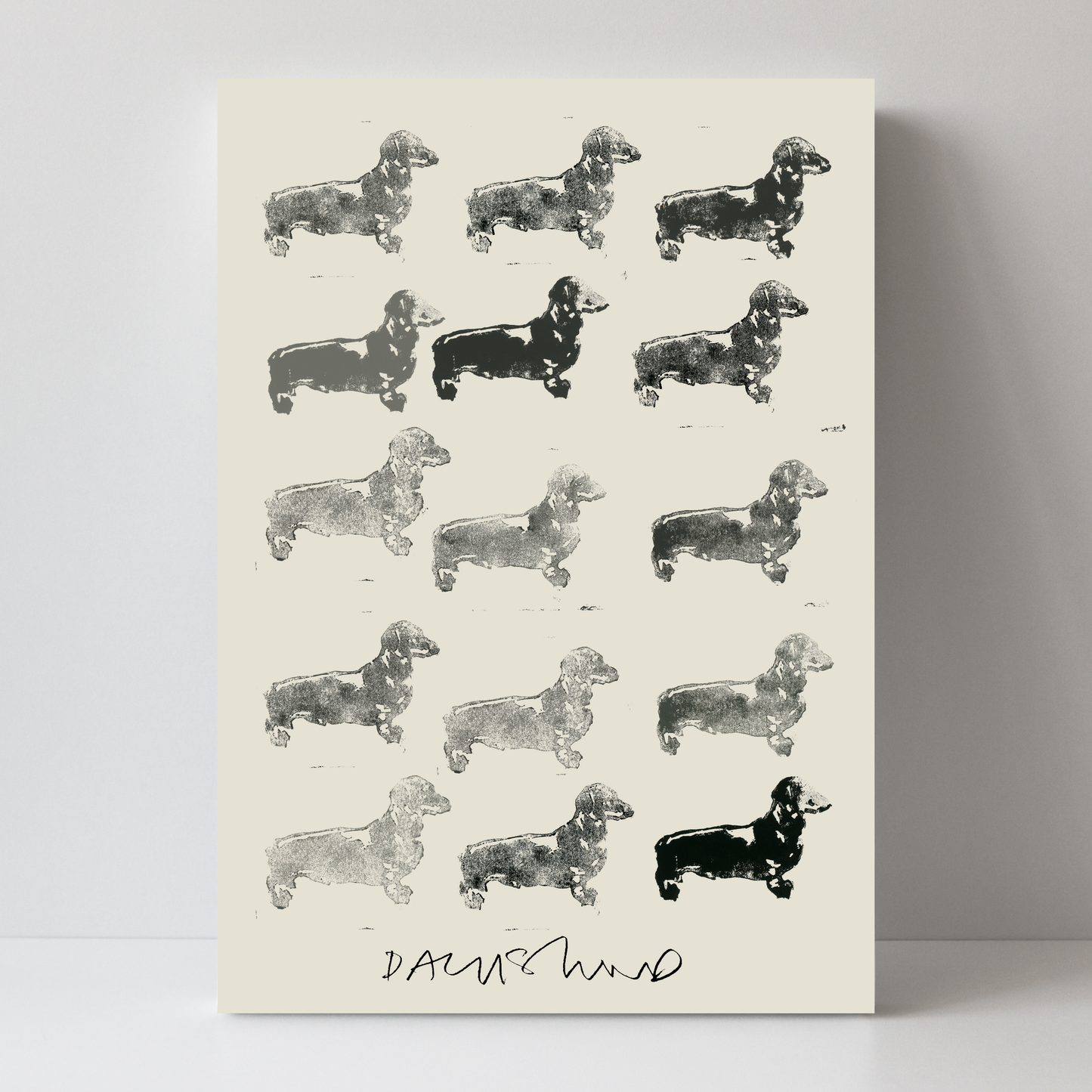 Daschund Repeats by Cartissi