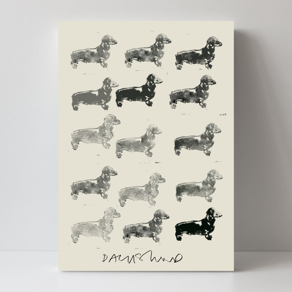 Daschund Repeats by Cartissi