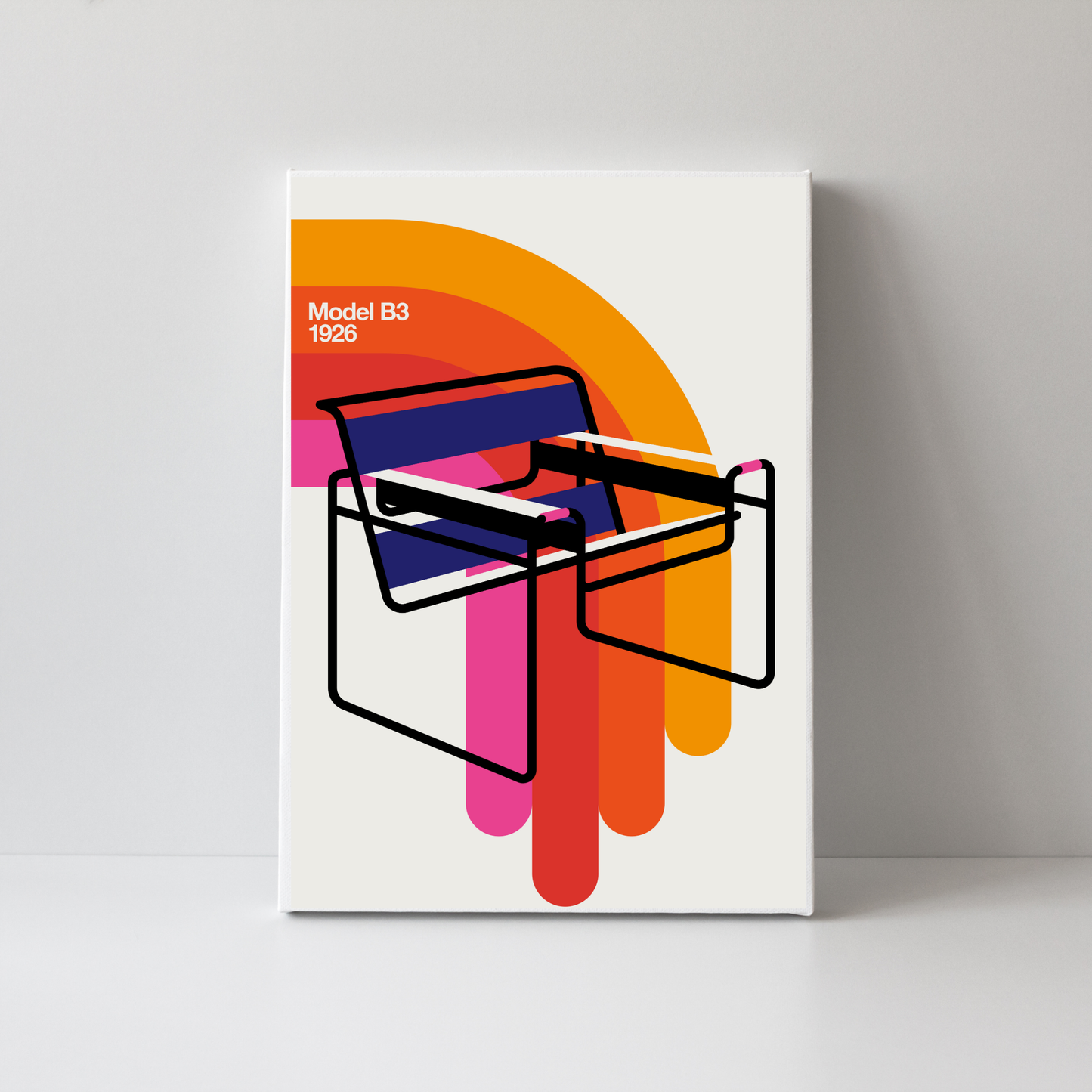 Model B3 (Bauhaus) by Bo Lundburg