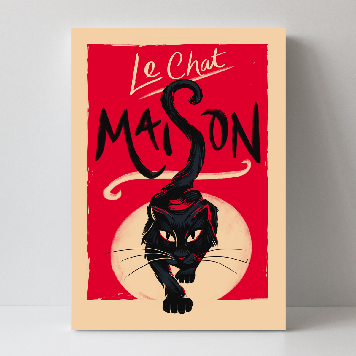 Le Chat Maison by Mark Harrison Prints