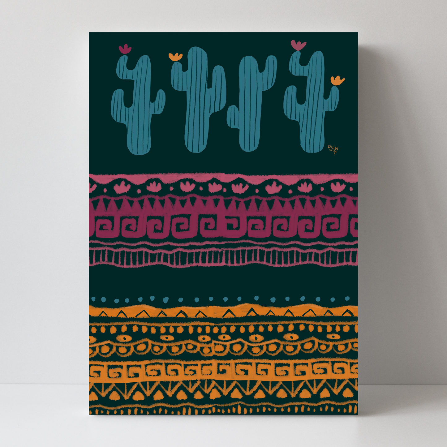 Cactus Party by Alix Campbell