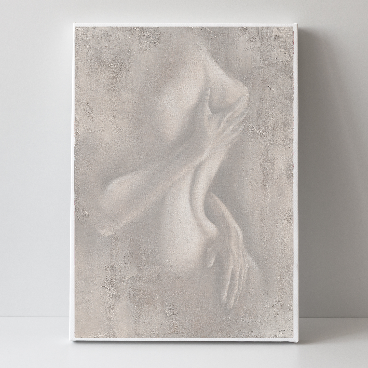 Emerge, Soft grey by Isabella Karolewicz