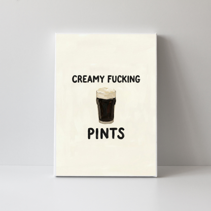 Creamy Pints by Athena Art
