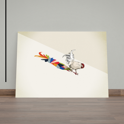 Walking Shadow Rooster by Jason Ratliff