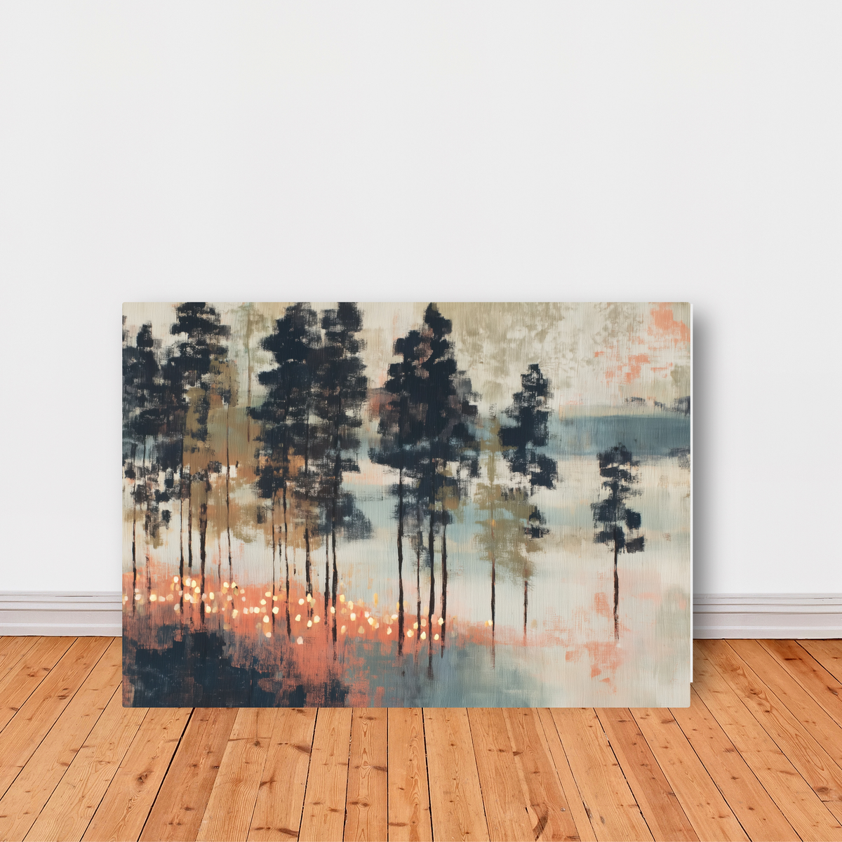 Pine Forest At Twilight by Chromatic Storm Studio