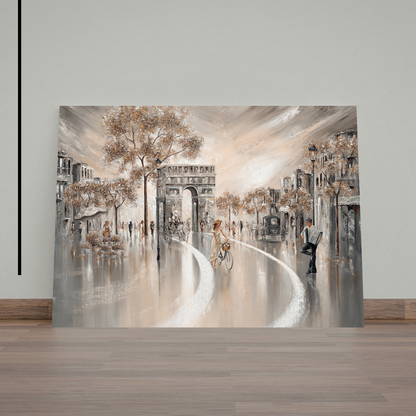 Golden days Paris by Isabella Karolewicz
