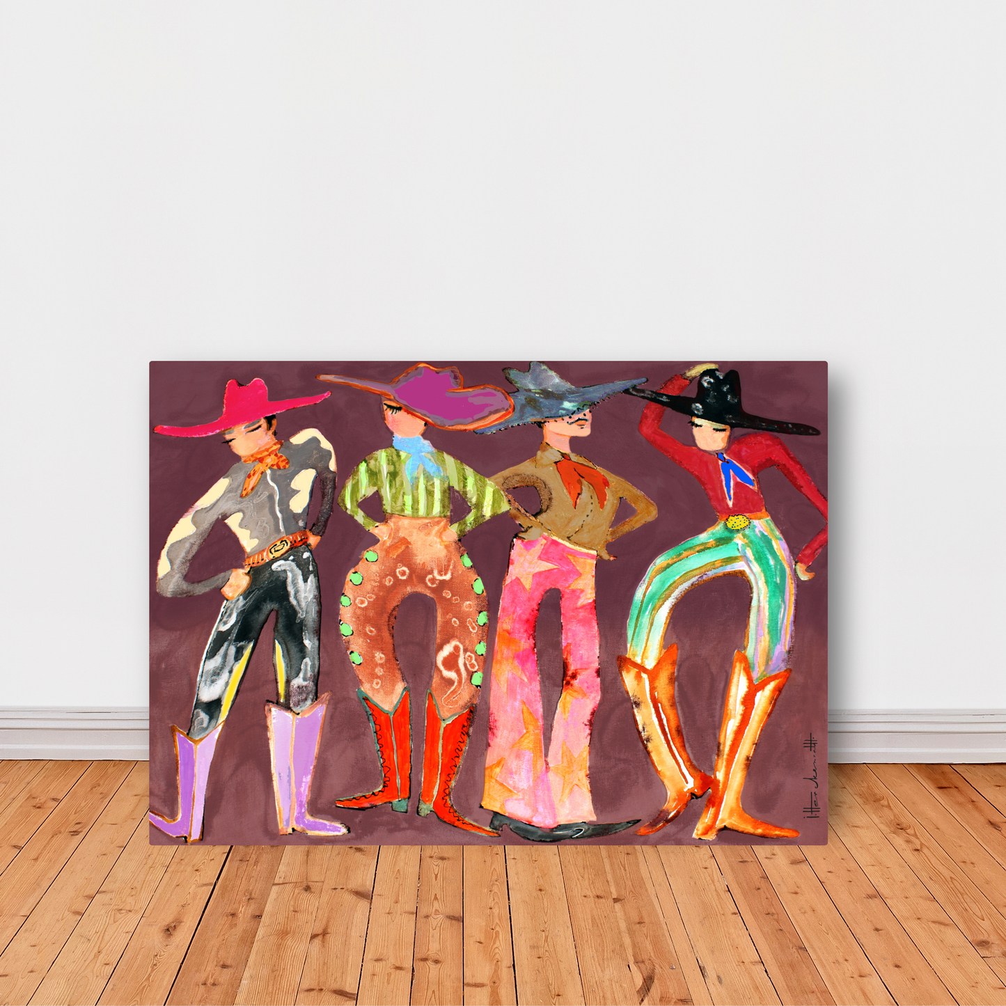 4 Style Cowboy by Studio Paint-Ing