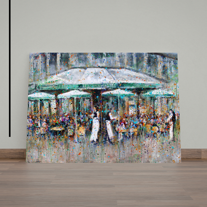 Les Deux Margots by STUDIO PAINT-ING