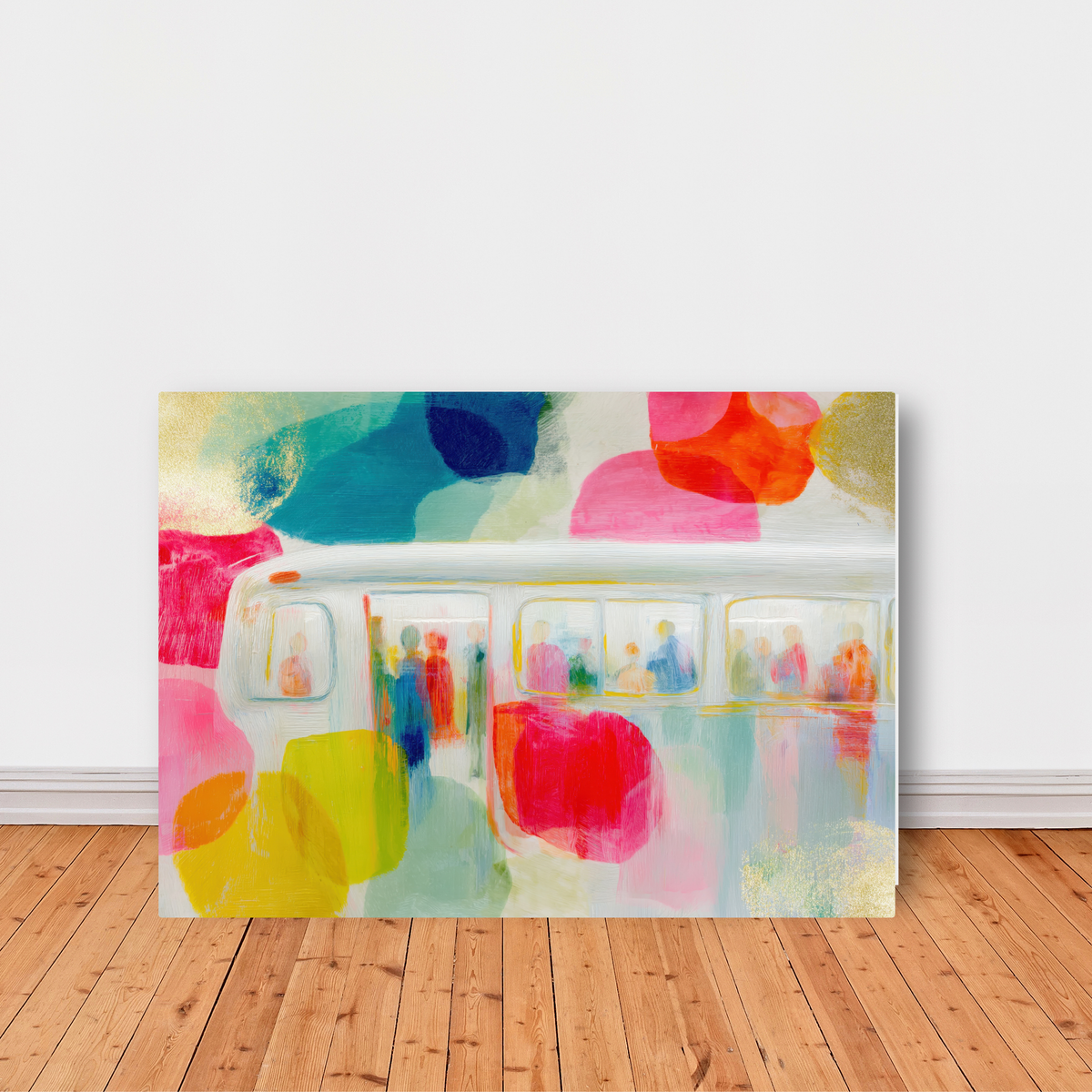 Subway In Color by Chromatic Storm Studio