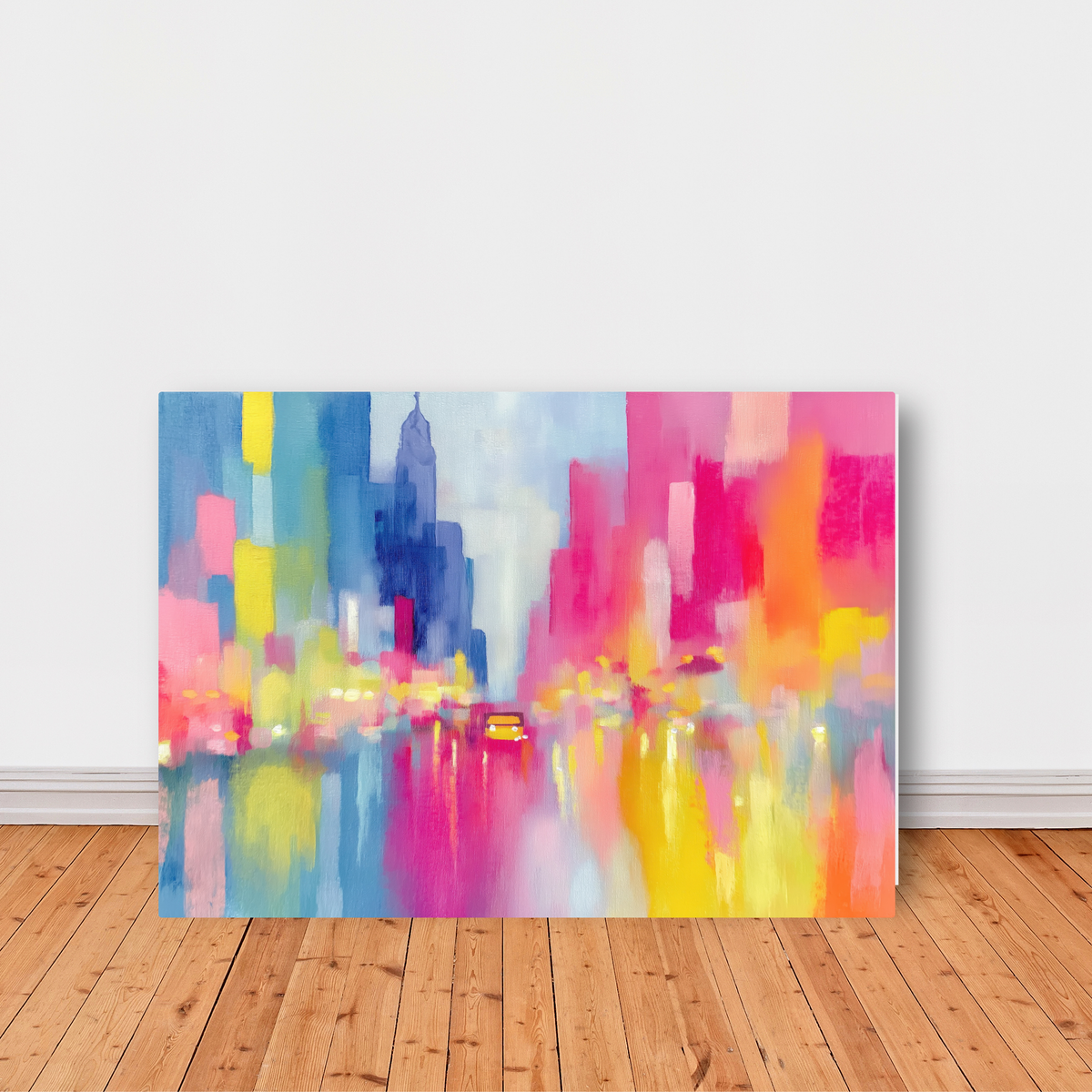 Rainy City Glow by Chromatic Storm Studio