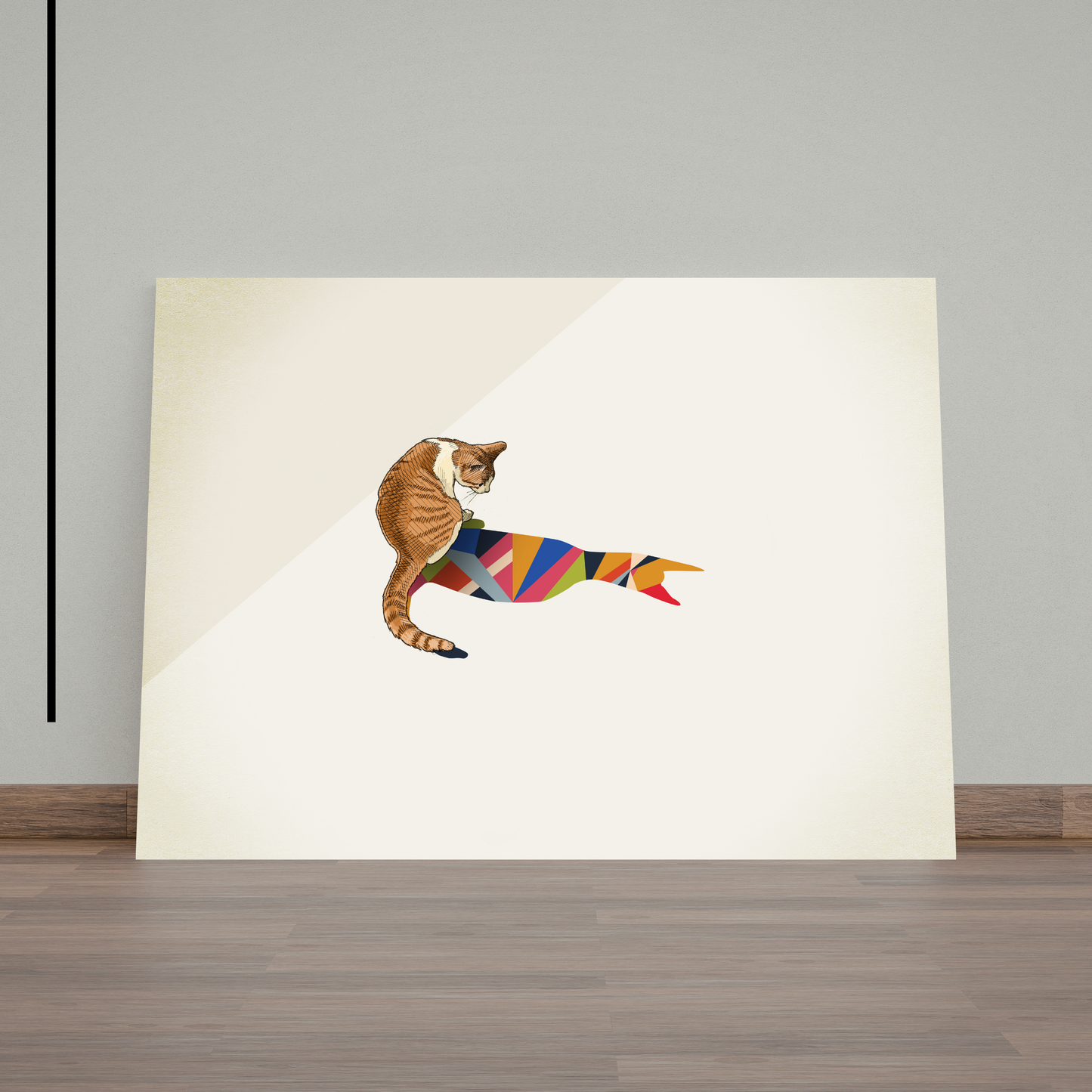Walking Shadow Cat 2 by Jason Ratliff