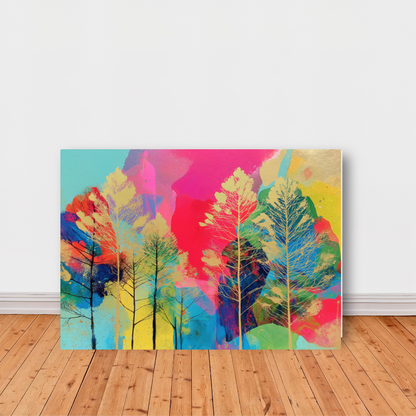 Golden Forest framed by Chromatic Storm Studio