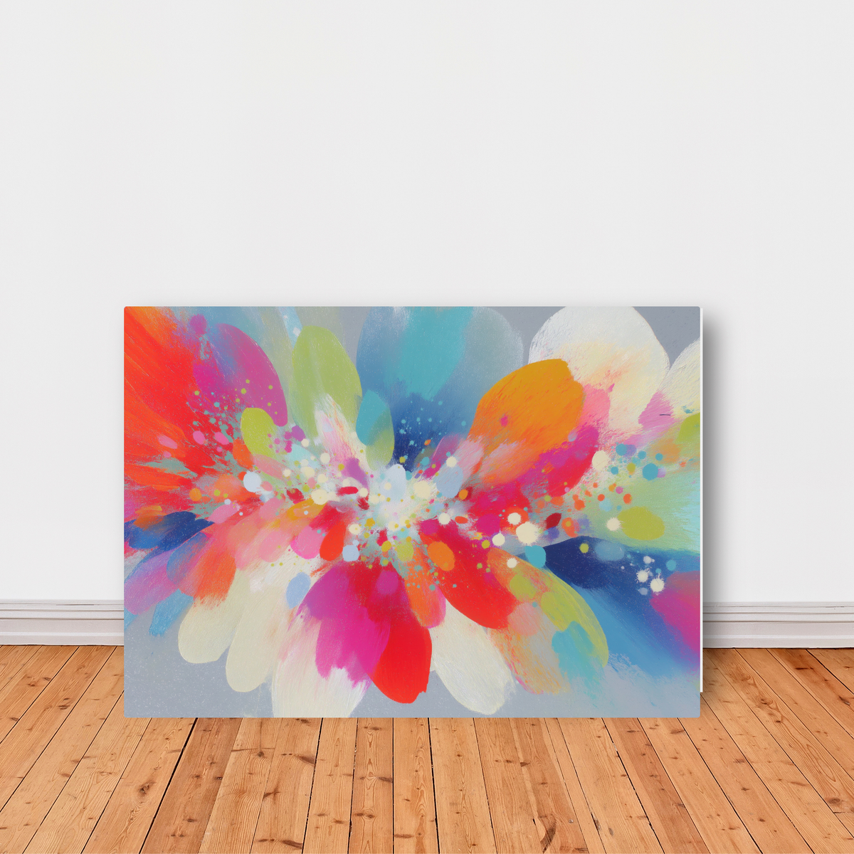 Abstract Parrot Explosion by Chromatic Storm Studio
