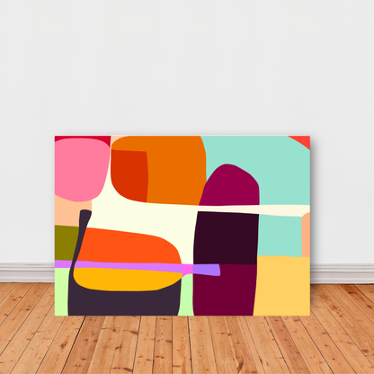 Bold Modern Shapes Print by Print Punk Studio