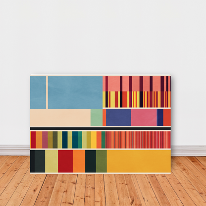 Modern Colour Block Seperation Print by Print Punk Studio