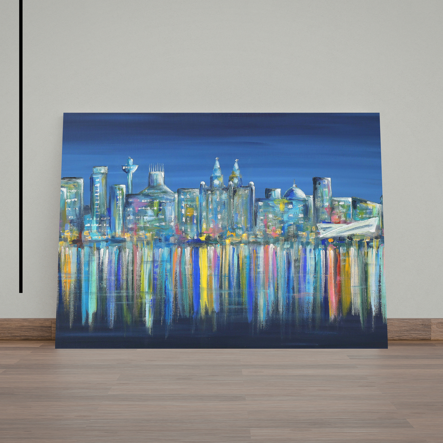 Liverpool Skyline by Jo Gough