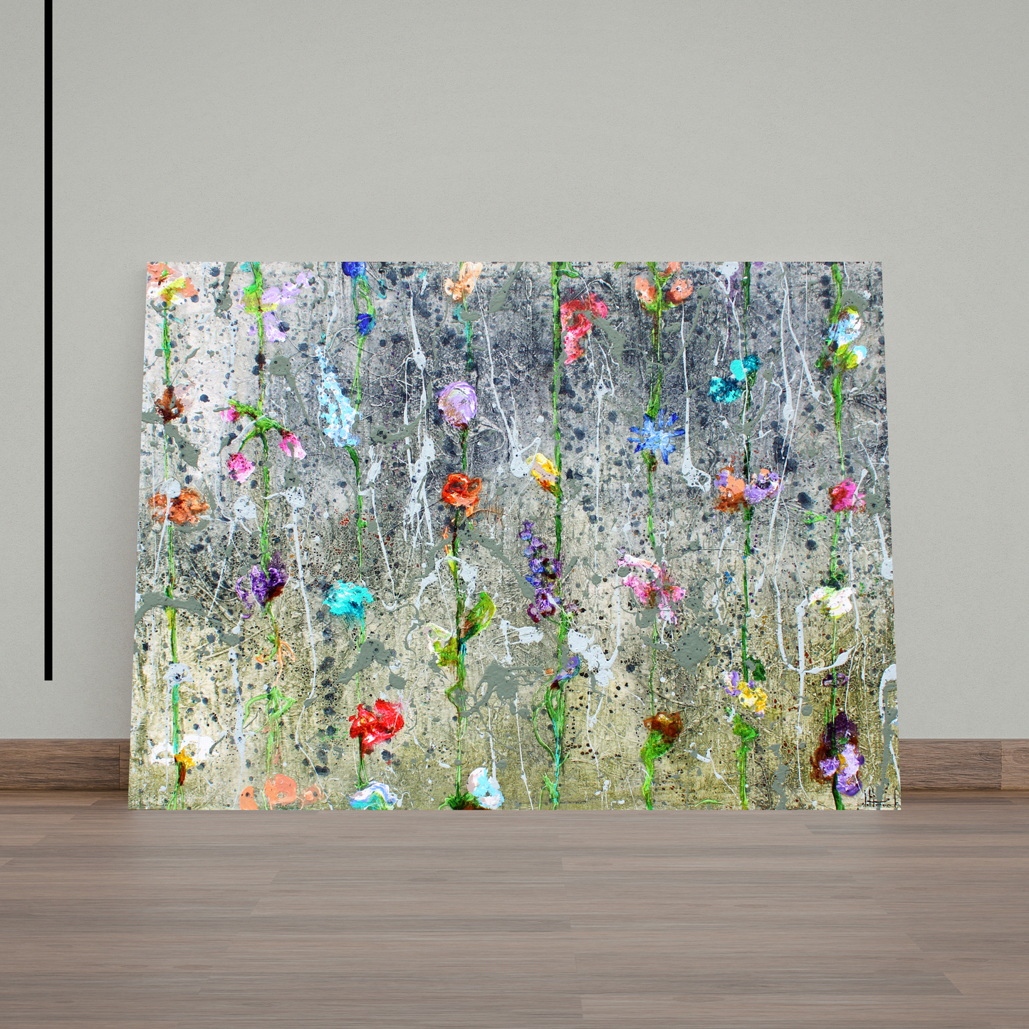 Flower Curtain 11 by STUDIO PAINT-ING